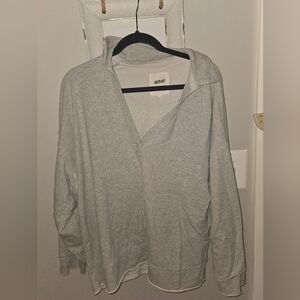 Aerie Size L GRAY SWEATSHIRT